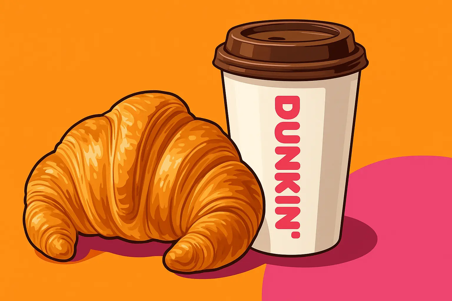 dunkin donuts croissant menu